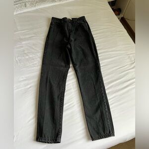 ASOS black mom jeans 6tall